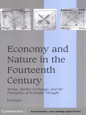 cover image of Economy and Nature in the Fourteenth Century